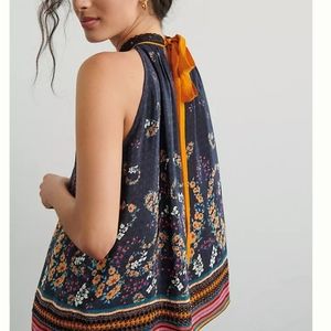 NWT Anthropologie Halter Blouse